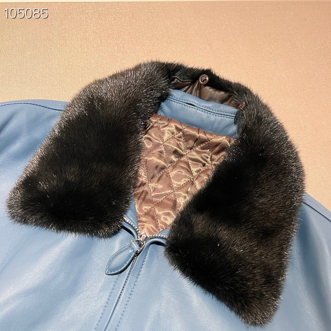 BERLUTI Мужская кожаная куртка  BERLUTI Мужская кожаная куртка