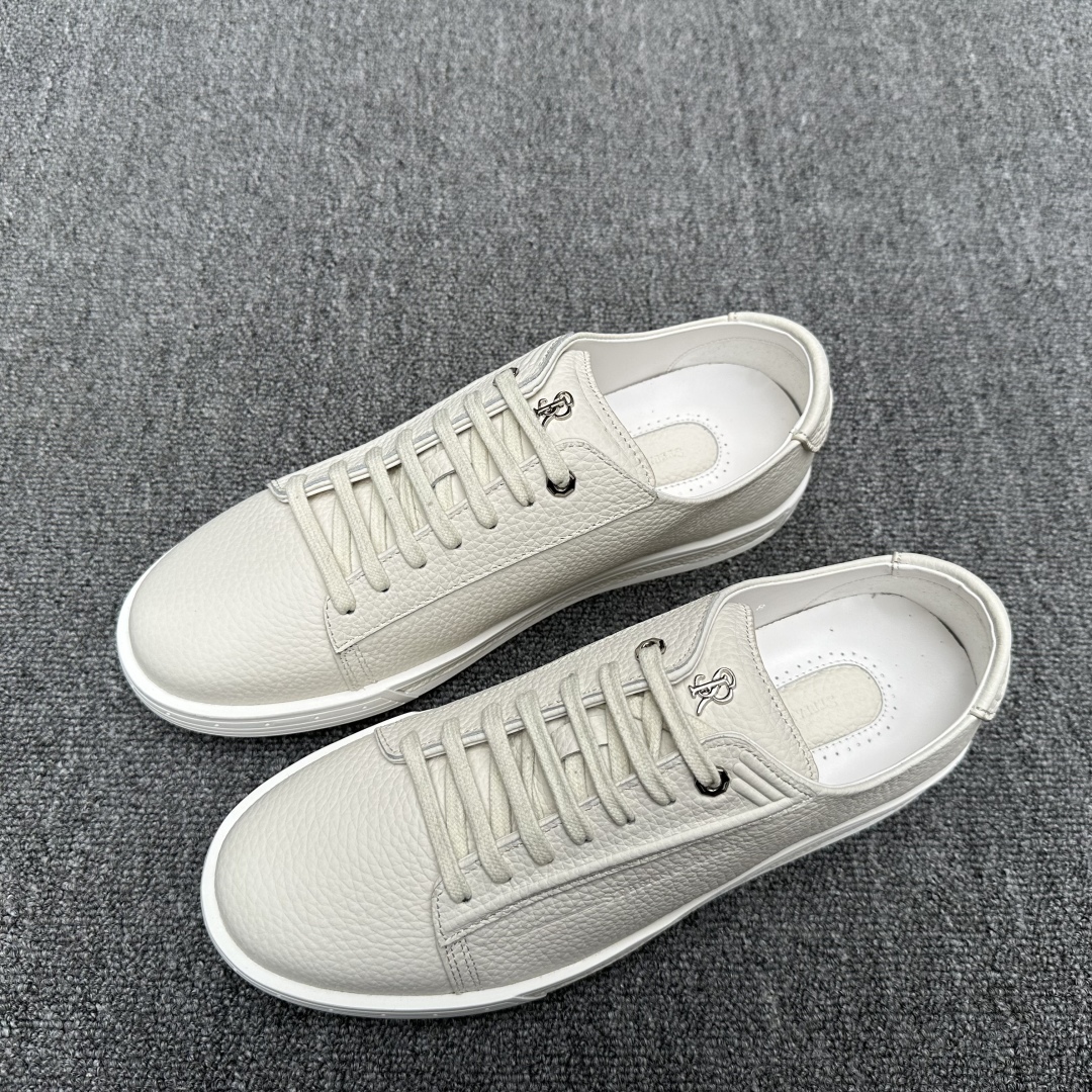 STEFANO RICCI Мужские кроссовки из кожи