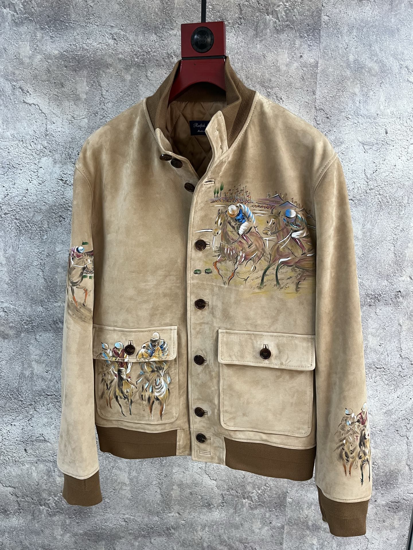 RALPH LAUREN Мужская куртка из замши RALPH LAUREN Мужская куртка из замши