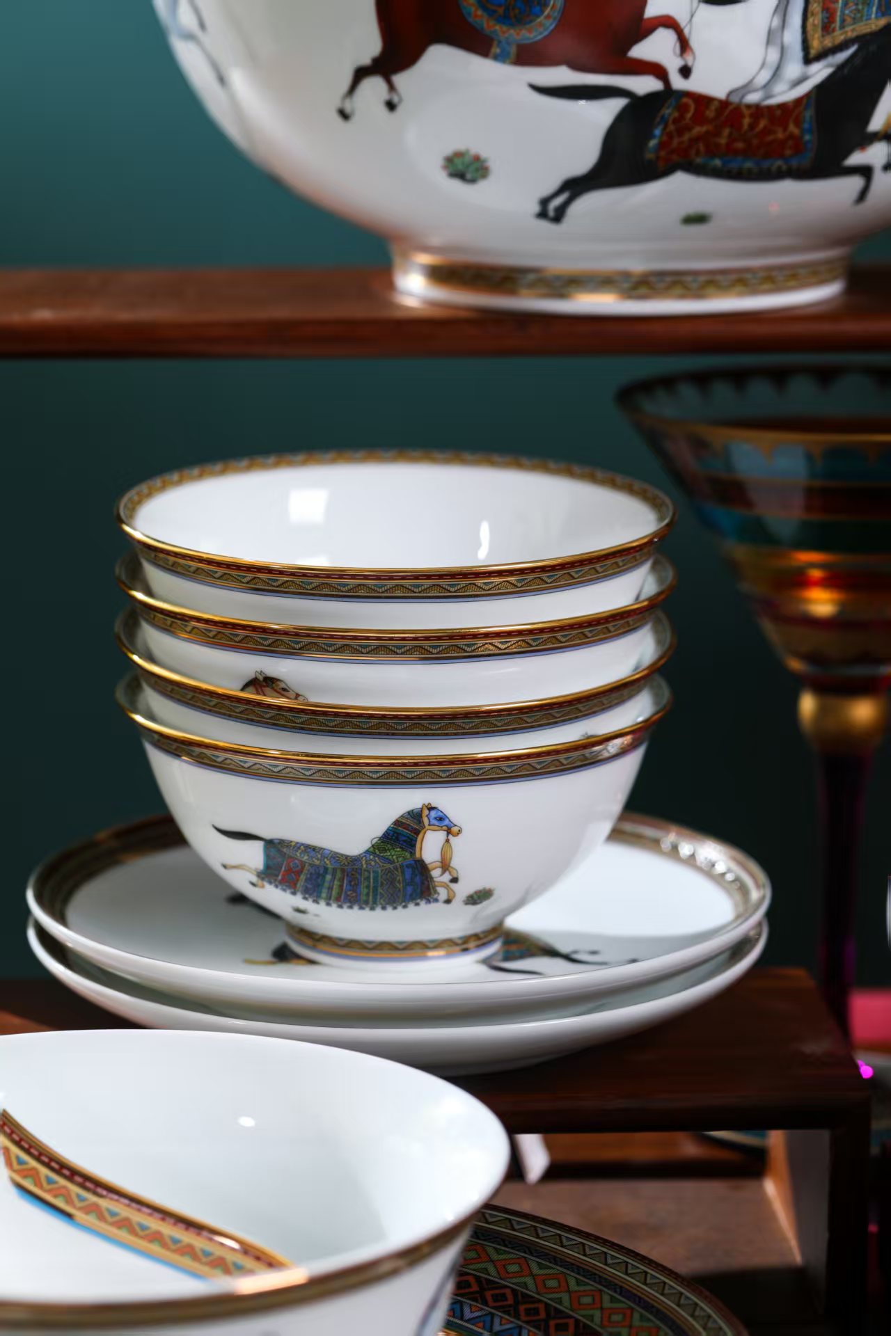 HERMES Набор посуды 58 предметов 10 персон HERMES Набор посуды 58 предметов 10 персон