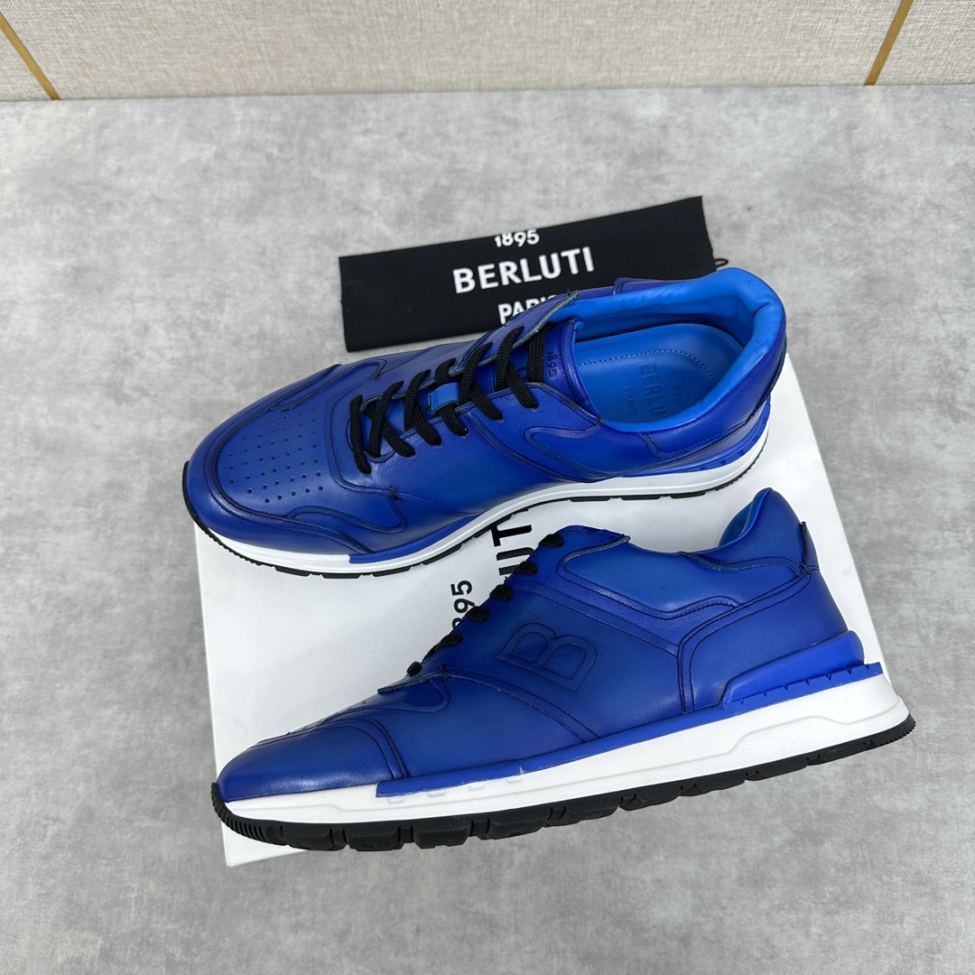 BERLUTI Мужские кроссовки Fast Track