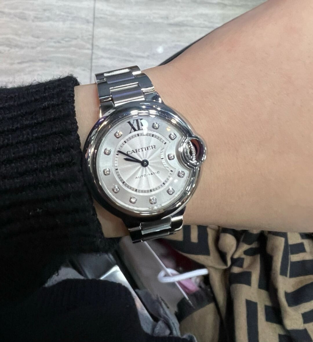 CARTIER Женские часы Ballon Bleu W4BB0021 33 мм