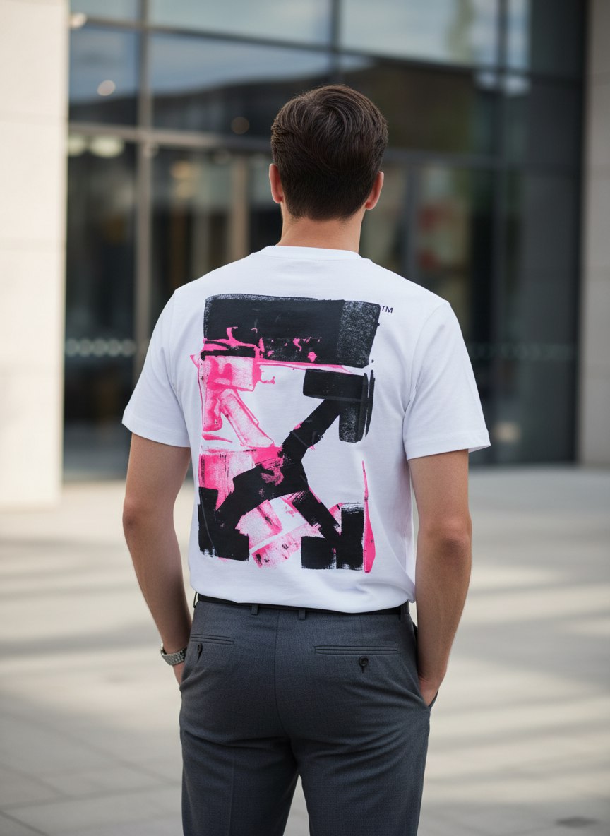 OFF-WHITE Мужская футболка OFF-WHITE Мужская футболка