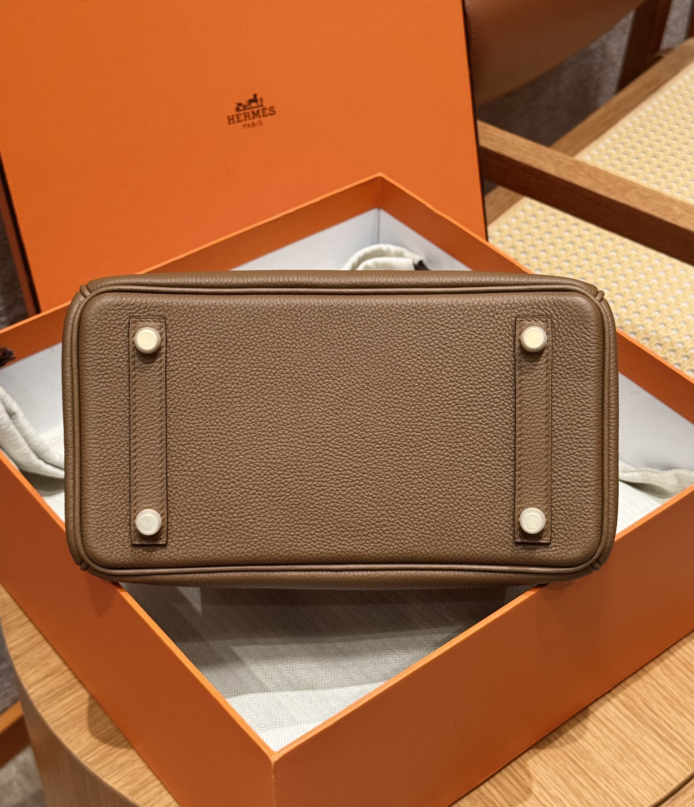 HERMES Женская сумка Birkin 25 см 3G Togo HERMES Женская сумка Birkin 25 см 3G Togo