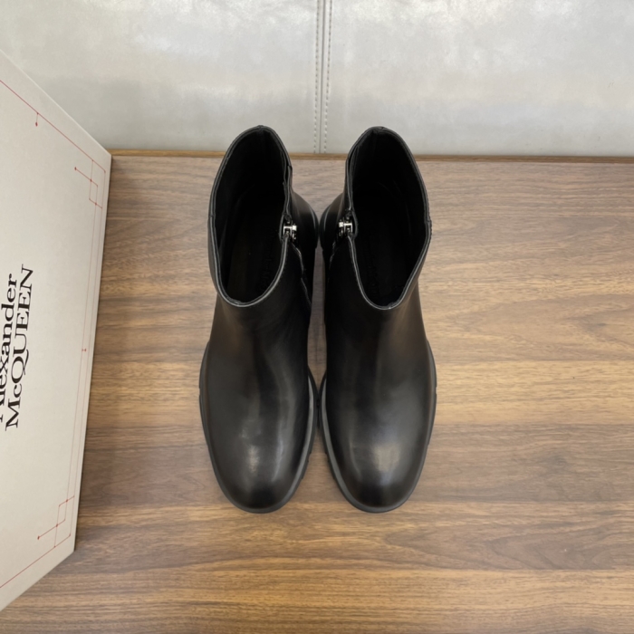 ALEXANDER MCQUEEN Мужские ботинки из воловьей кожи