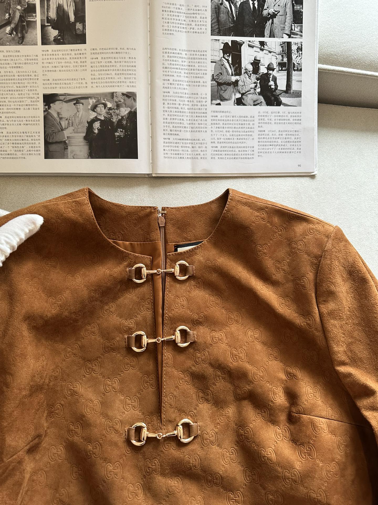 GUCCI Женское платье из замши GUCCI Женское платье из замши