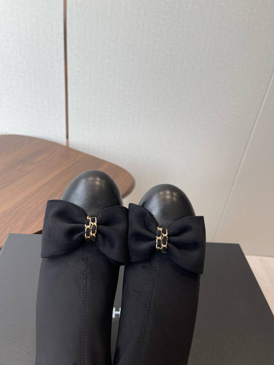 CHANEL Женские ботильоны из овчины 