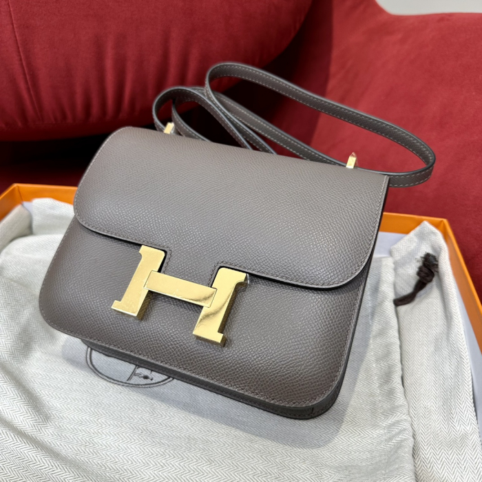 Hermes Женская сумка Constance 19 см 8F Epsom