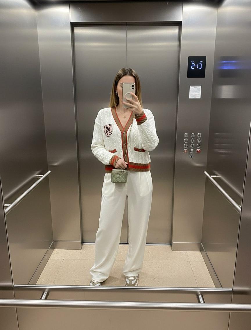 CHANEL Женский кардиган из кашемира CHANEL Женский кардиган из кашемира