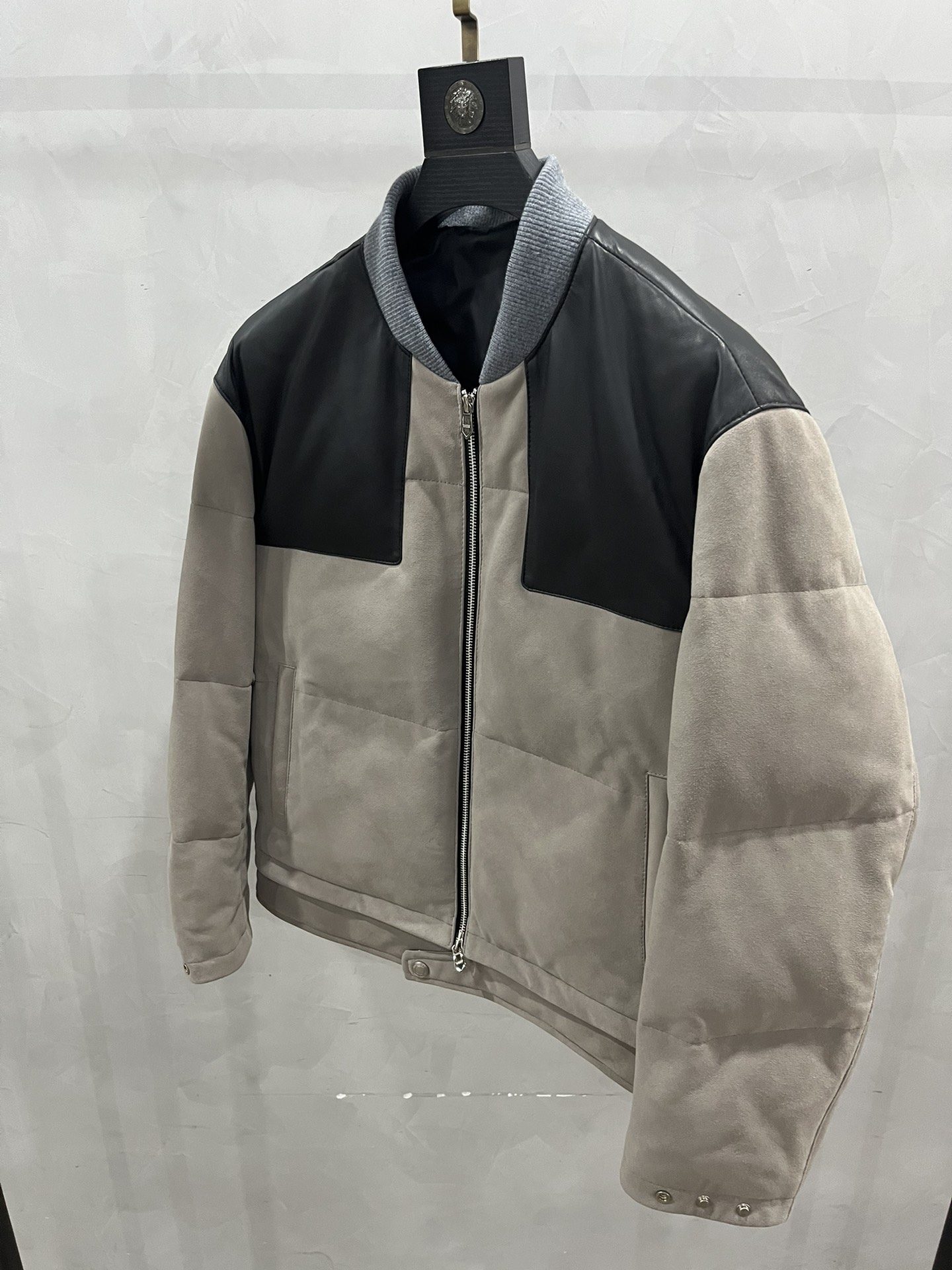 HERMES Мужская куртка из замши и кожи HERMES Мужская куртка из замши и кожи