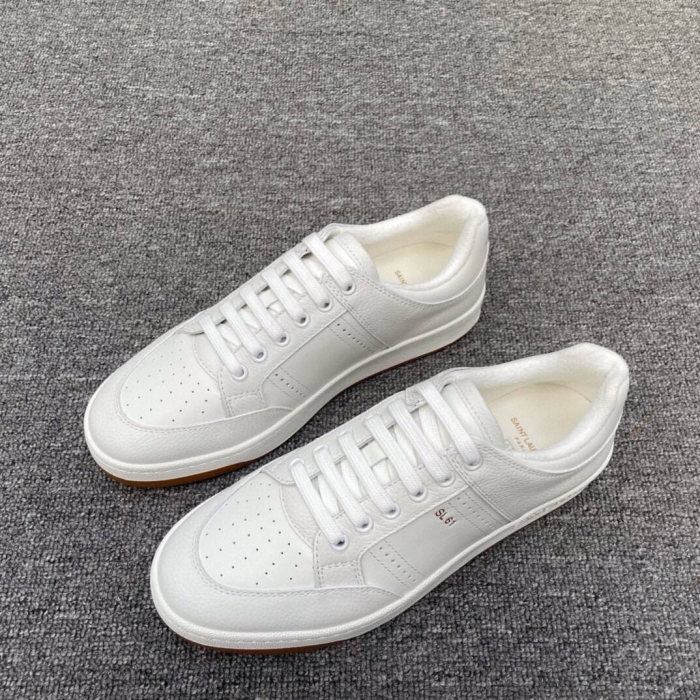 SAINT LAURENT Мужские кожаные кеды