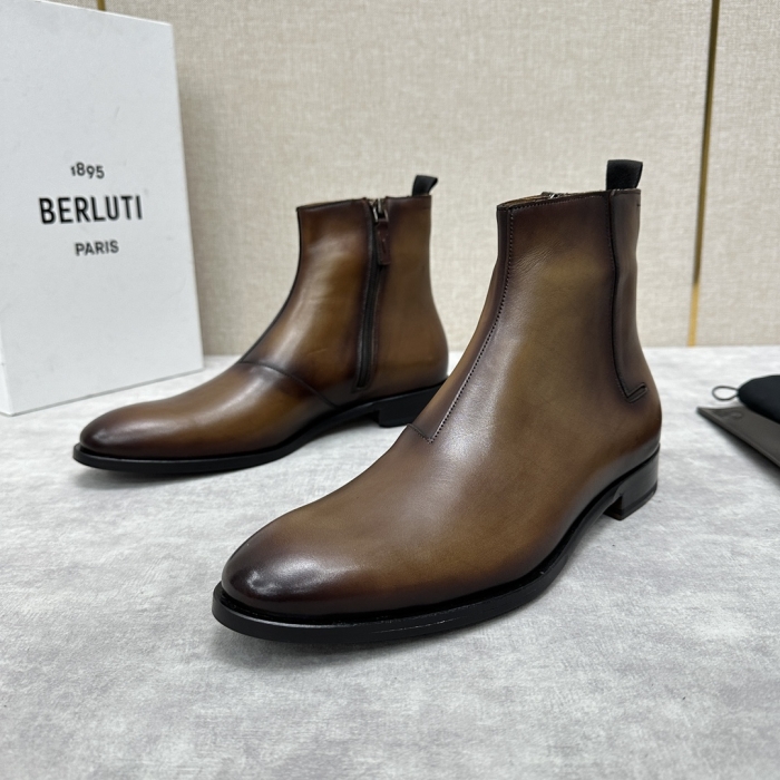 BERLUTI Мужские ботинки из коровьей кожи