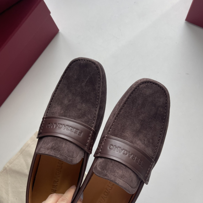 SALVATORE FERRAGAMO Мужские мокасины