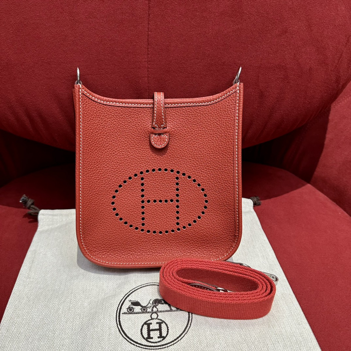  Hermes Женская сумка Evelyne 16 см ck57 Clemence