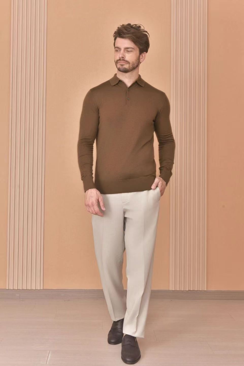 LORO PIANA Мужской джемпер из кашемира LORO PIANA Мужской джемпер из кашемира