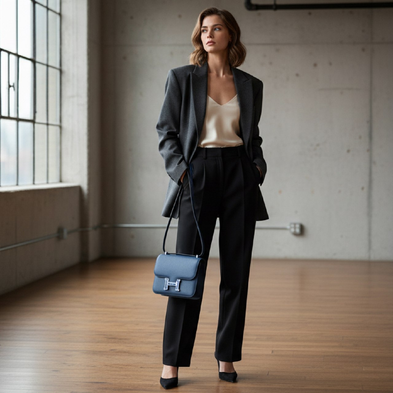 HERMES Женская сумка Constance 19 см S4 Epsom HERMES Женская сумка Constance 19 см S4 Epsom