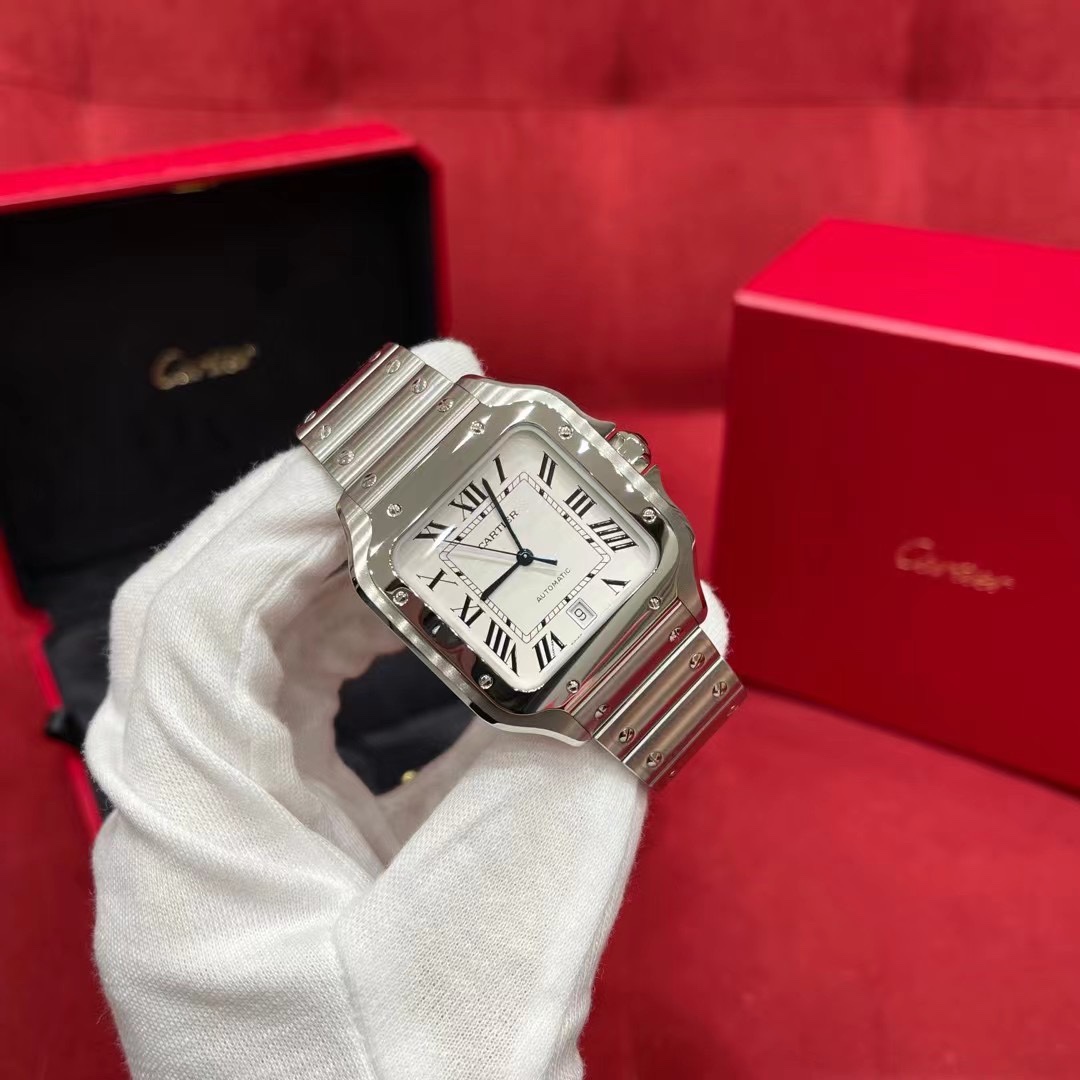 CARTIER Мужские часы Santos WSSA0018 CARTIER Мужские часы Santos WSSA0018