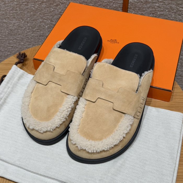 HERMES Мужские мюли Go