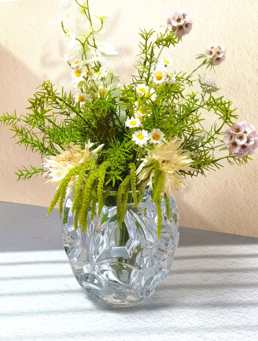 DAUM Ваза Tourbillons 21 см