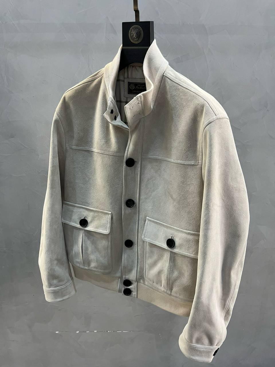 LORO PIANA Мужская куртка из замши LORO PIANA Мужская куртка из замши