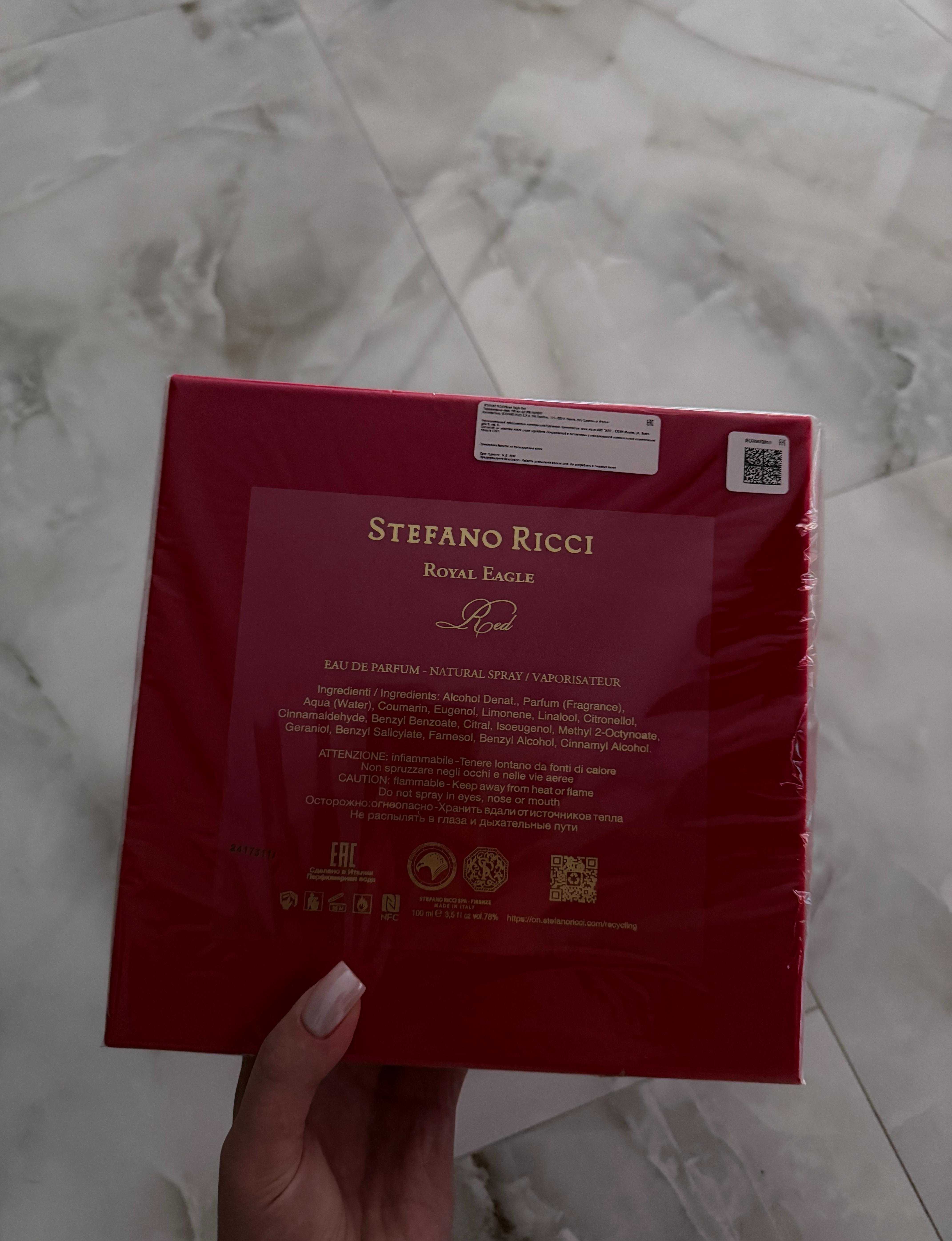 STEFANO RICCI Royal Eagle Red аромат STEFANO RICCI Royal Eagle Red аромат