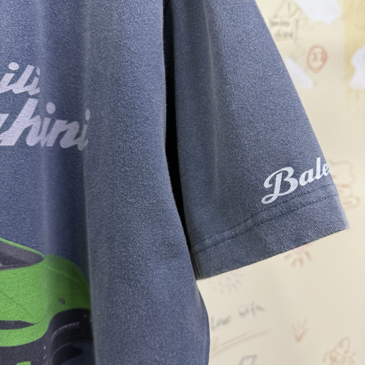 BALENCIAGA Мужская футболка коллаборация Balenciaga x Lamborghini