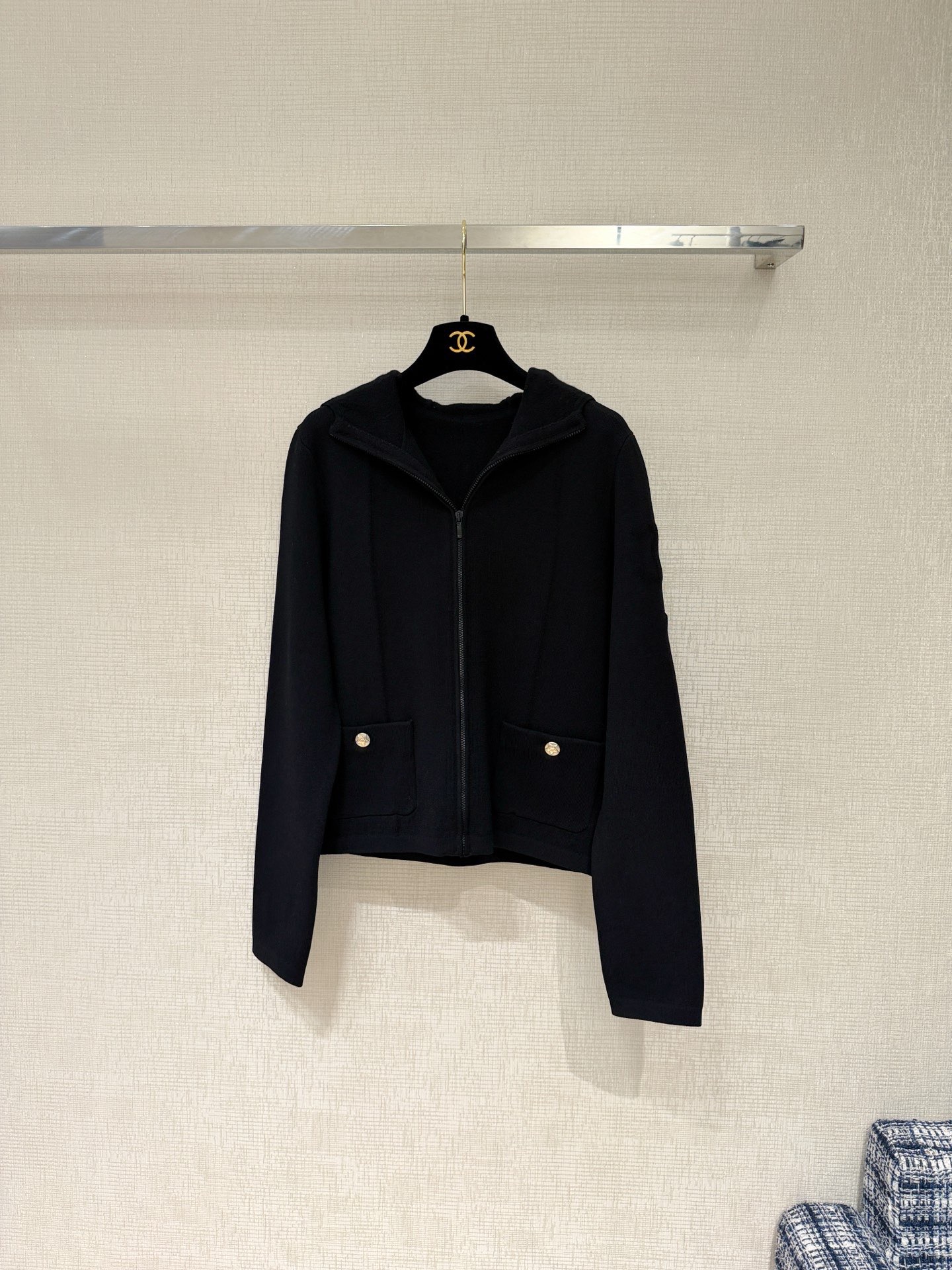 CHANEL Женский кардиган на молнии