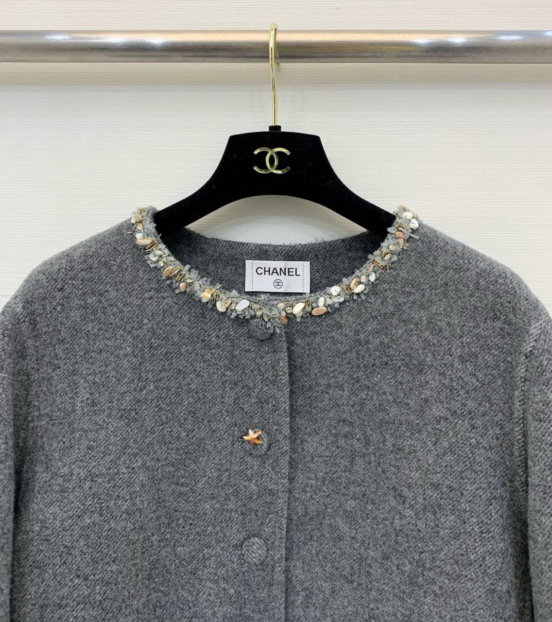 СHANEL Женский жакет из шерсти СHANEL Женский жакет из шерсти