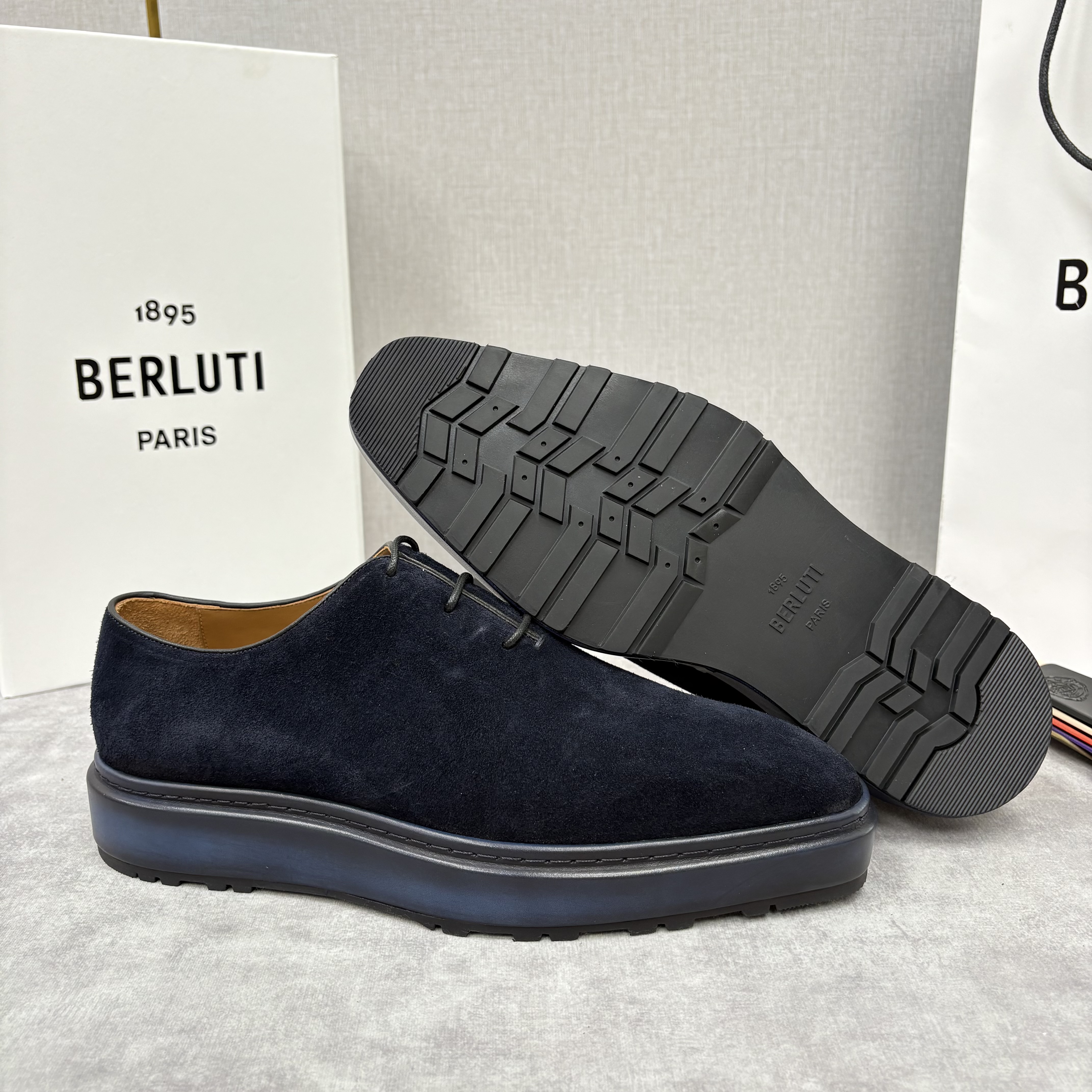 BERLUTI Мужские лоферы Alto замша
