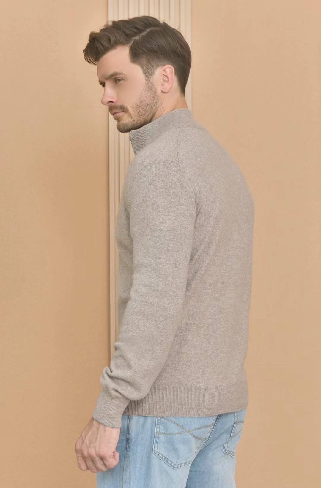 BRUNELLO CUCINELLI Мужской джемпер из кашемира  BRUNELLO CUCINELLI Мужской джемпер из кашемира