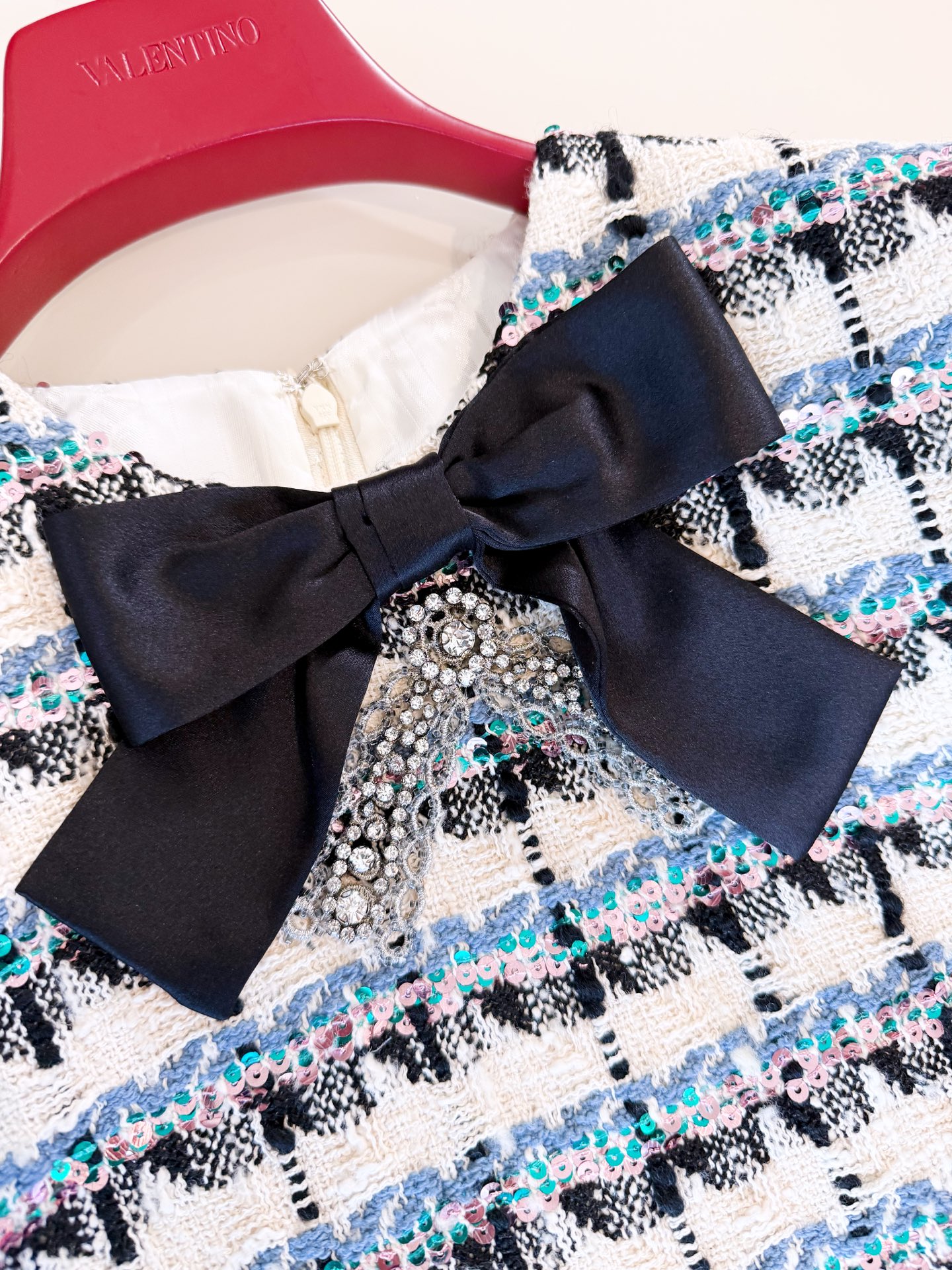 VALENTINO Женское платье из твида VALENTINO Женское платье из твида