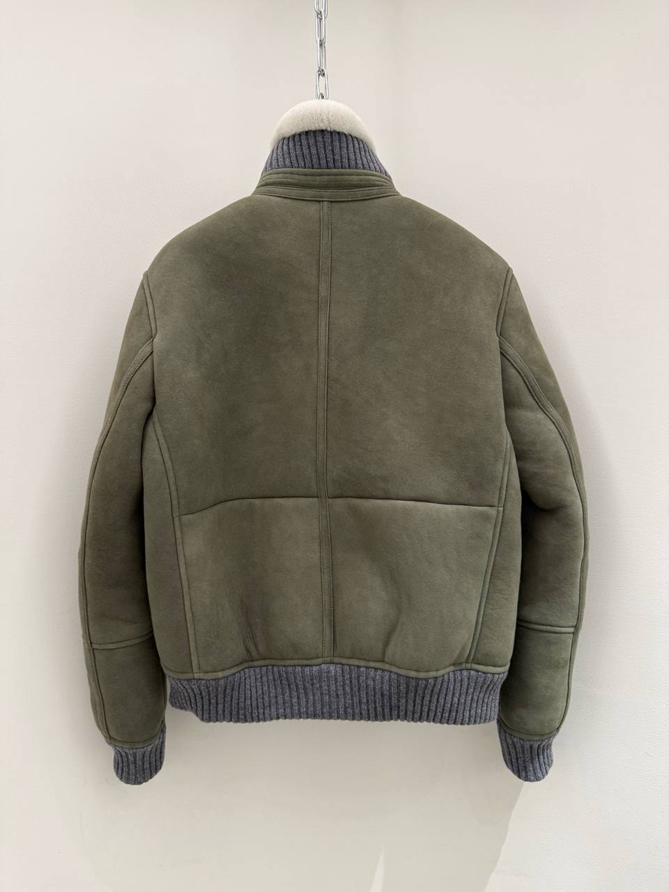 BRUNELLO CUCINELLI Мужская кожаная куртка  BRUNELLO CUCINELLI Мужская кожаная куртка