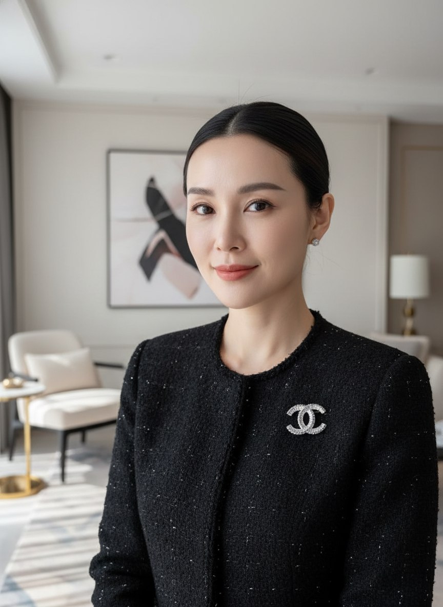 CHANEL Женская брошь из латуни CHANEL Женская брошь из латуни