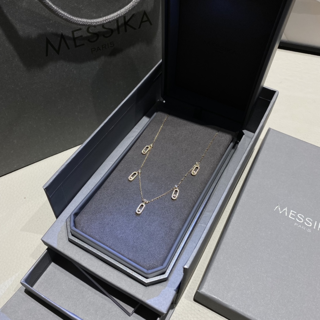 MESSIKA Женский чокер из желтого золота и бриллиантов MESSIKA Женский чокер из желтого золота и бриллиантов