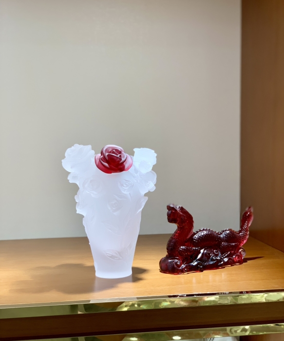 DAUM Хрустальная ваза Rose