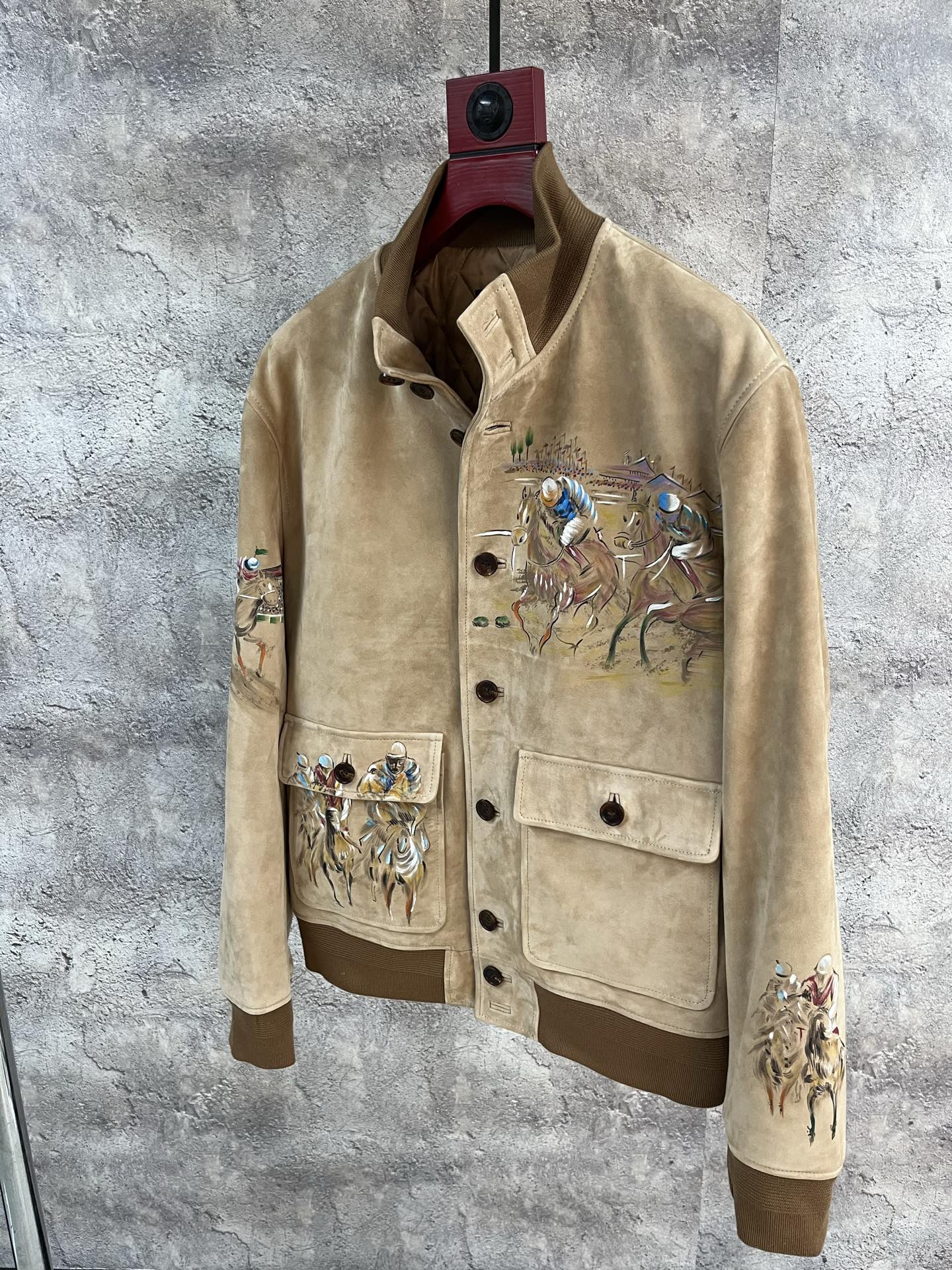 RALPH LAUREN Мужская куртка из замши RALPH LAUREN Мужская куртка из замши