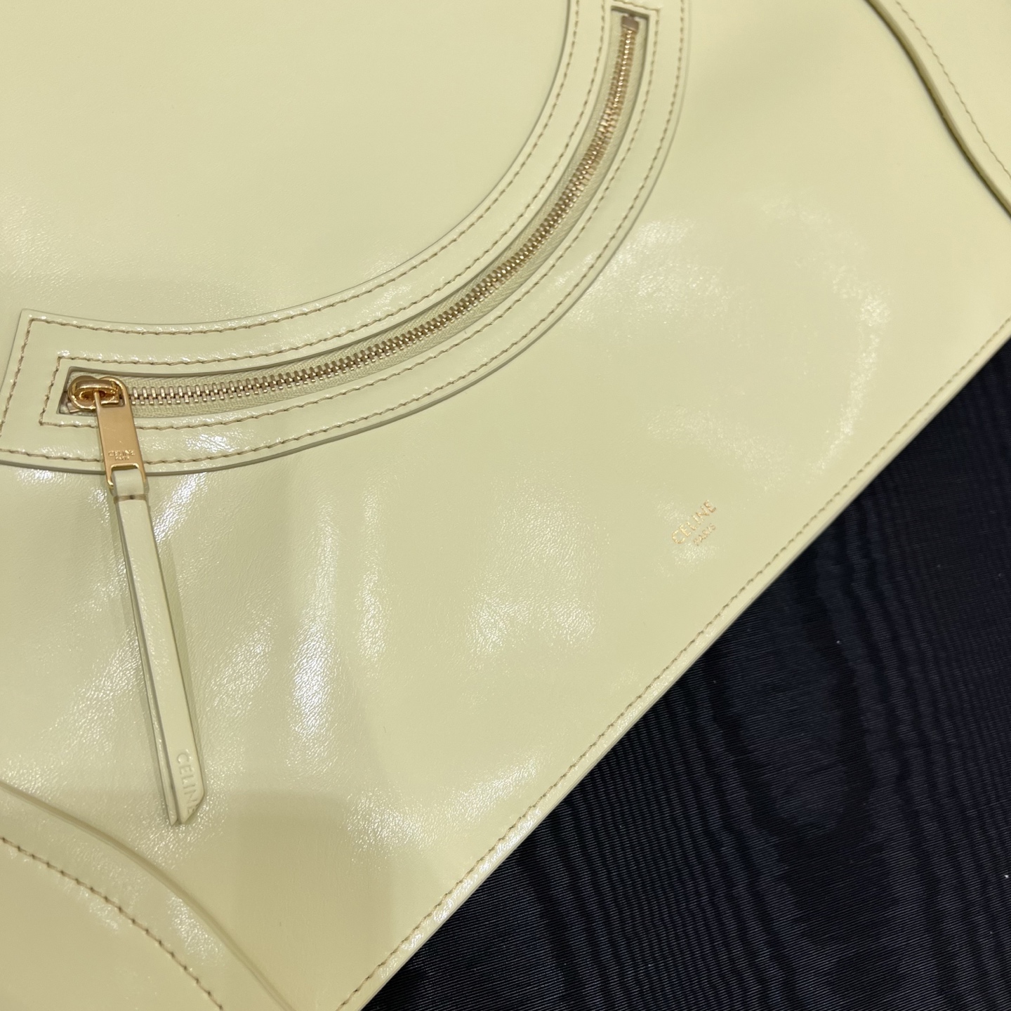 CELINE Женская сумка Luggage из гладкой кожи