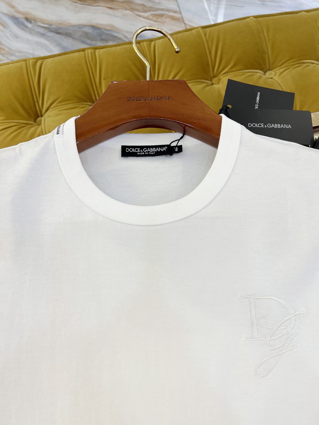 DOLCE & GABBANA Мужская футболка хлопок DOLCE & GABBANA Мужская футболка хлопок