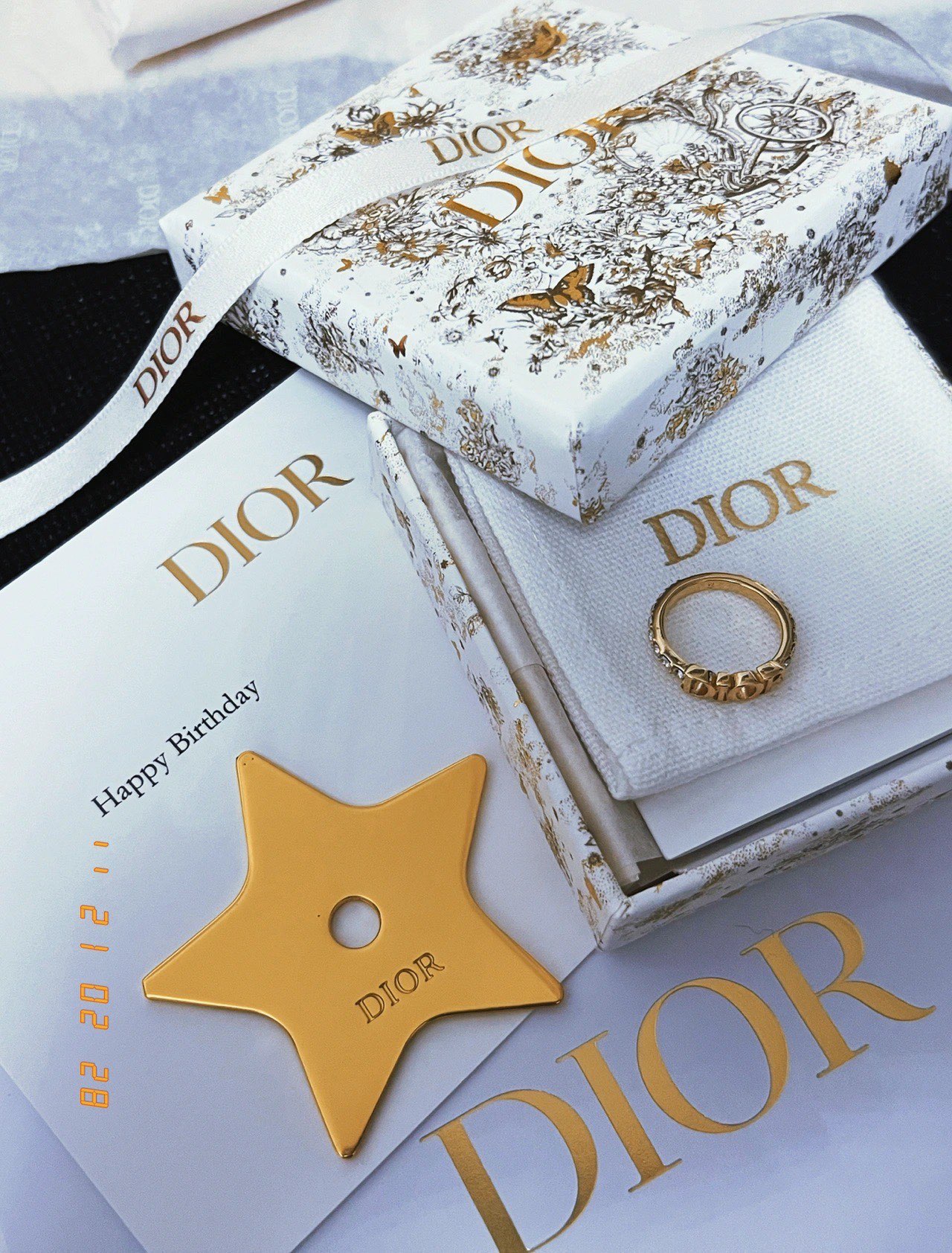 CHRISTIAN DIOR Женское кольцо из латуни CHRISTIAN DIOR Женское кольцо из латуни