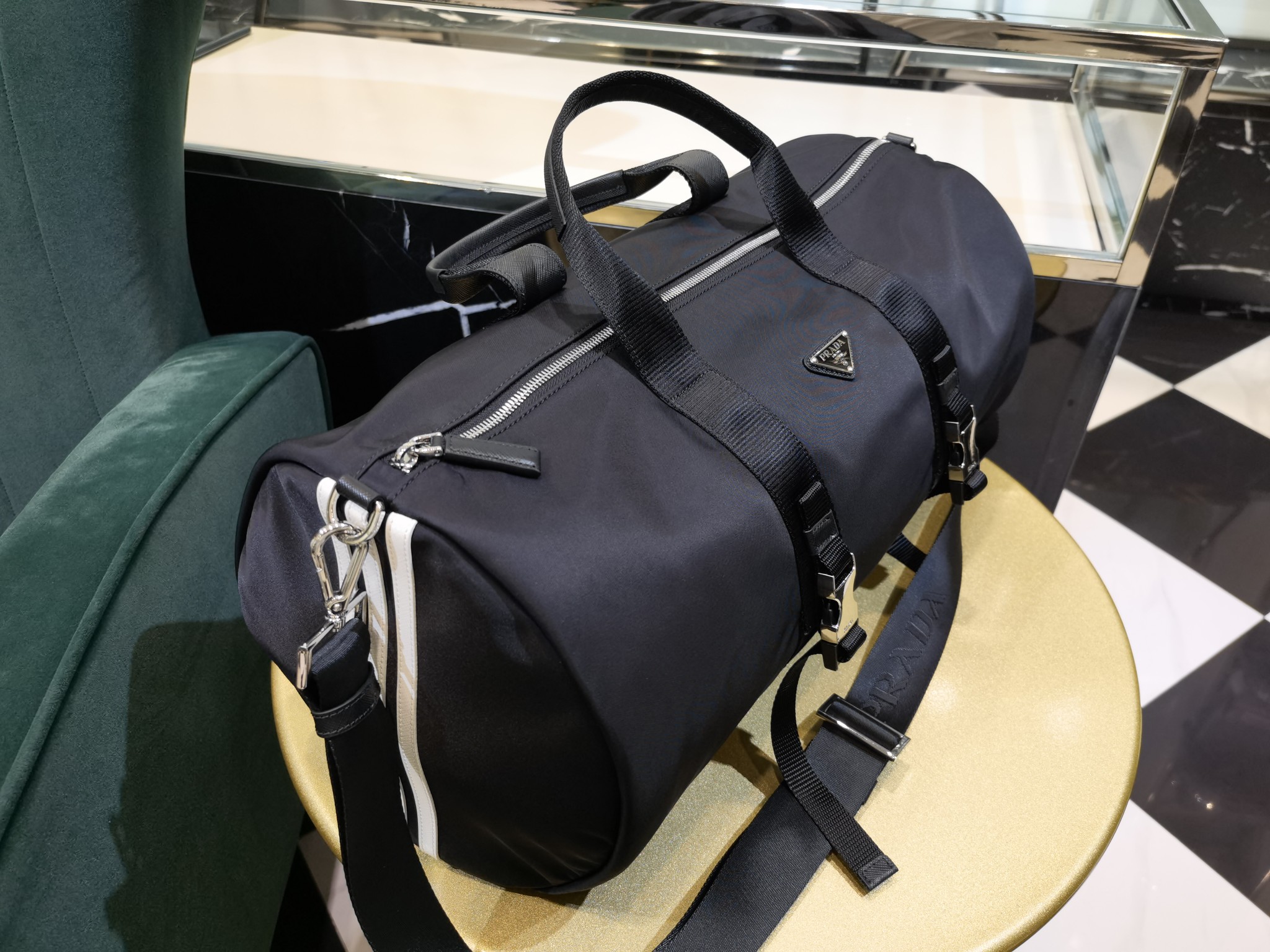 PRADA Мужская дорожная сумка 2VC015 PRADA Мужская дорожная сумка 2VC015