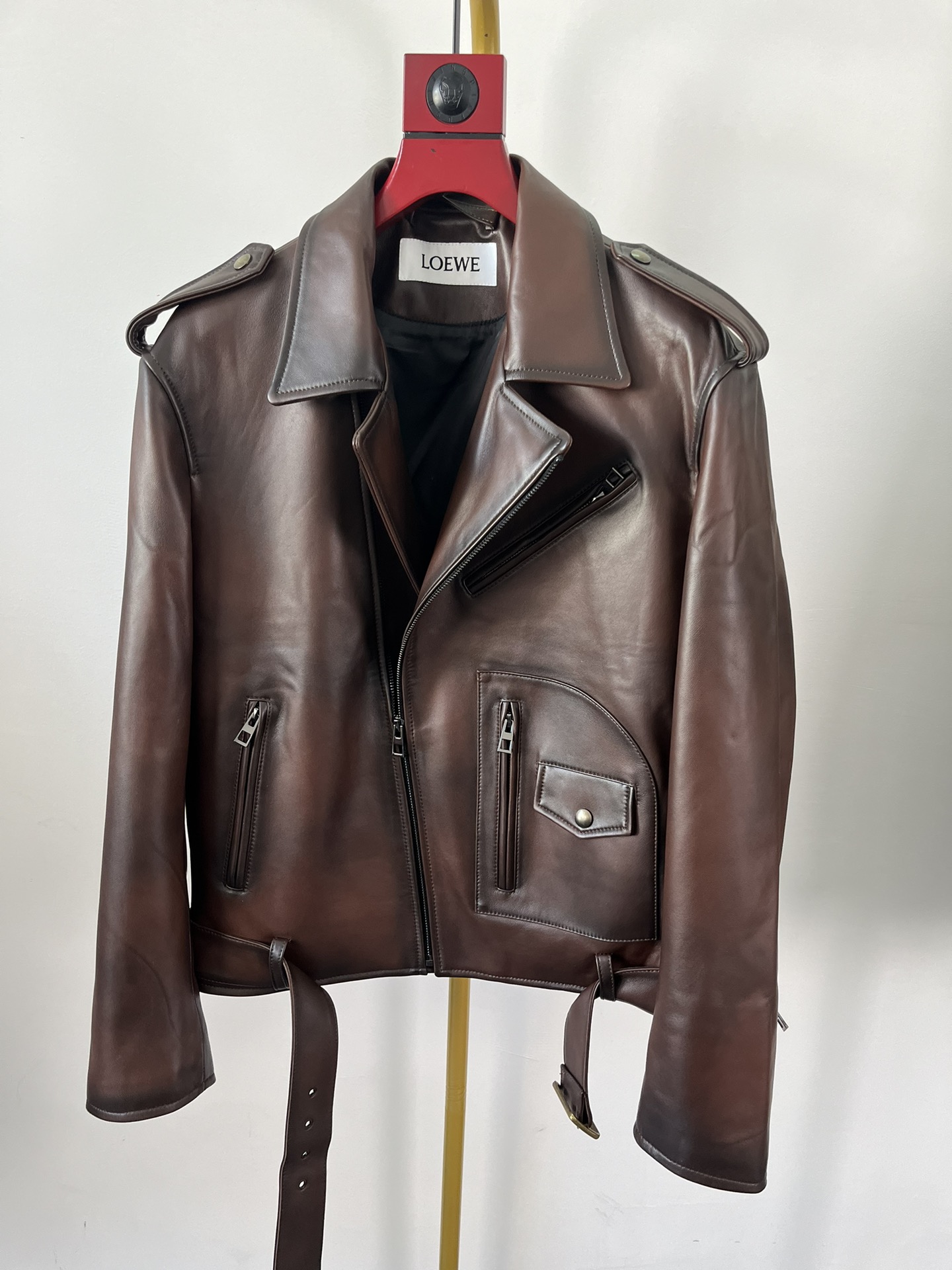 LOEWE Мужская кожаная куртка LOEWE Мужская кожаная куртка