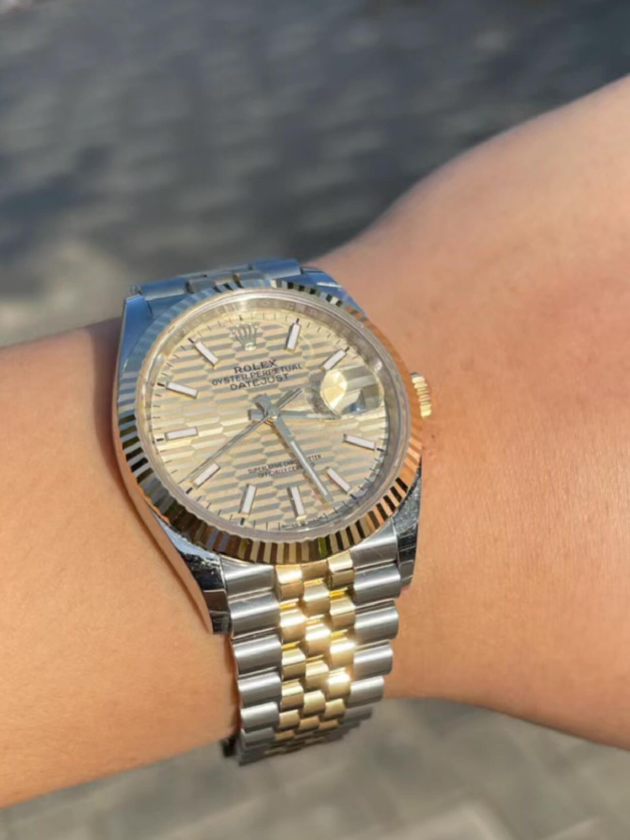 ROLEX Женские часы Datejust 36 m126233-0039 ROLEX Женские часы Datejust 36 m126233-0039