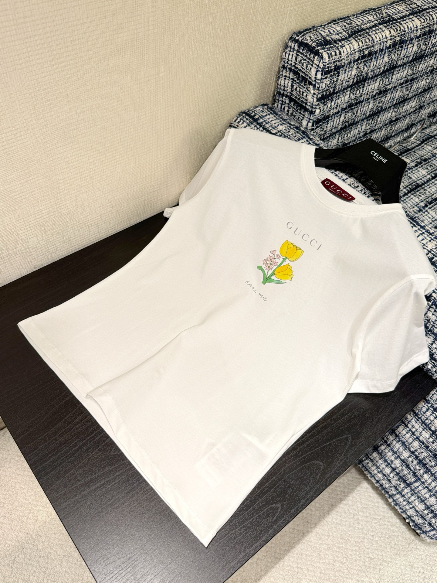 GUCCI Женская футболка хлопок GUCCI Женская футболка хлопок