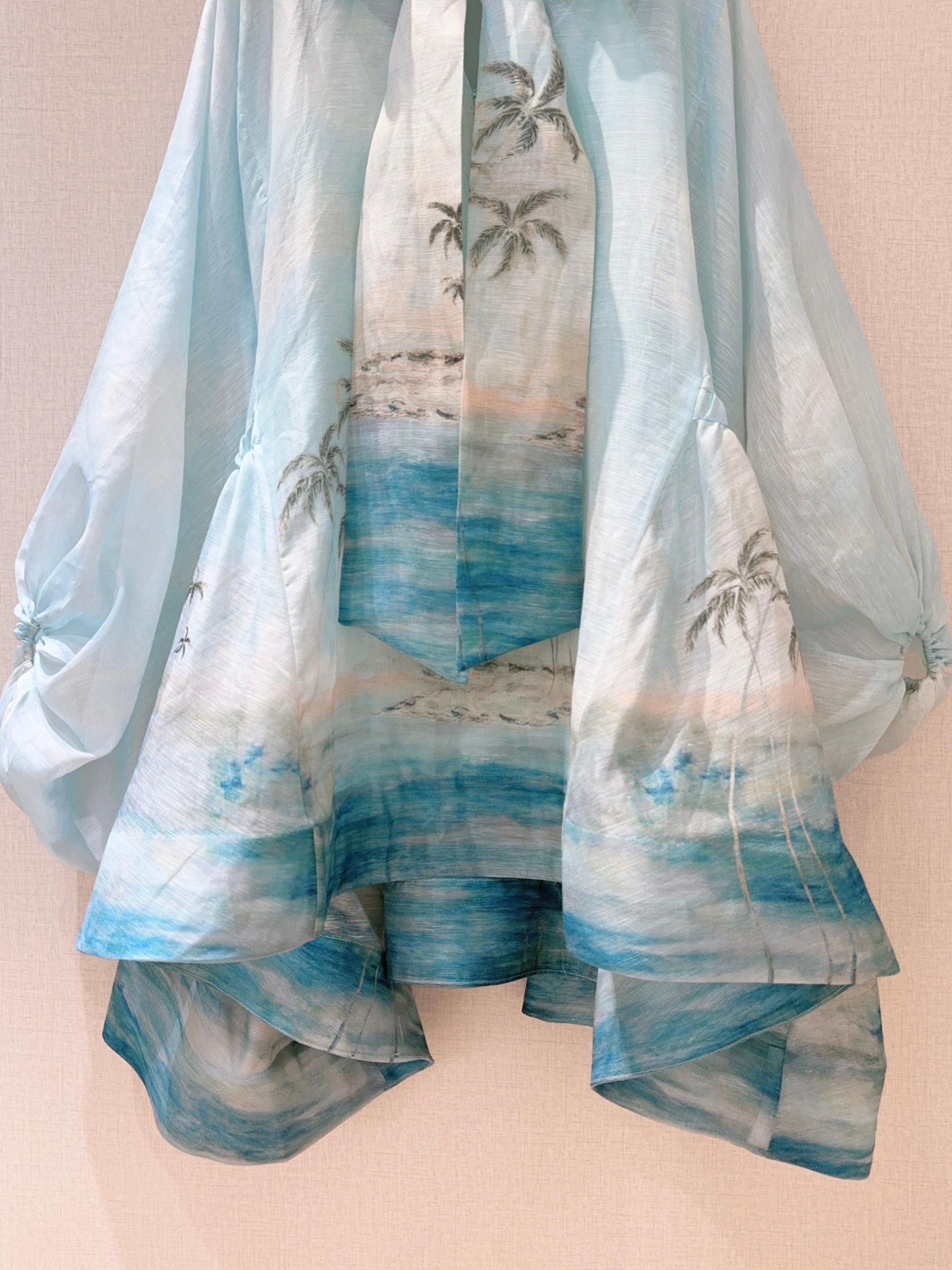 ZIMMERMANN Женское льняное платье ZIMMERMANN Женское льняное платье