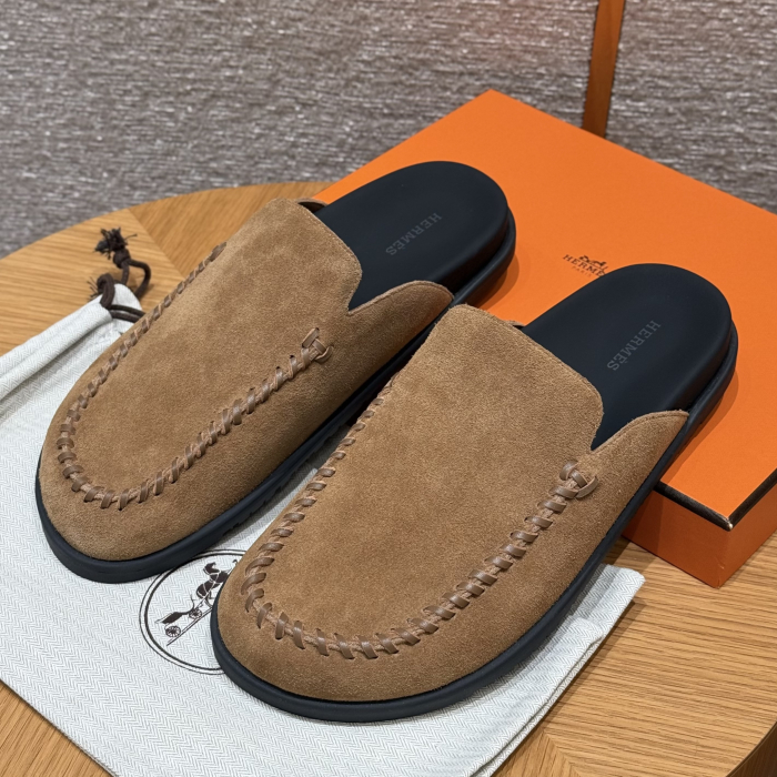 HERMES Мужские мюли Johan 