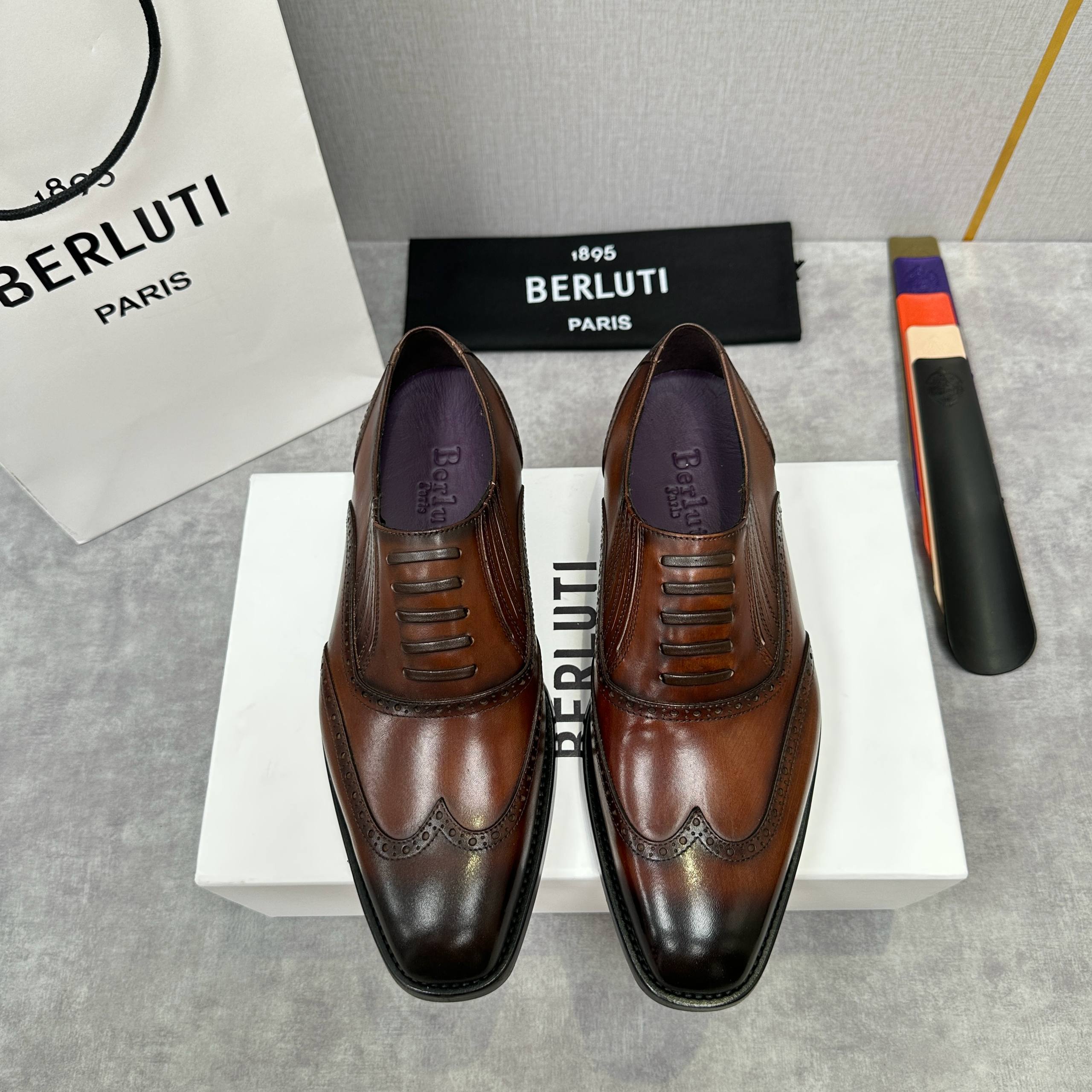 BERLUTI Мужские туфли-ботинки BERLUTI Мужские туфли-ботинки