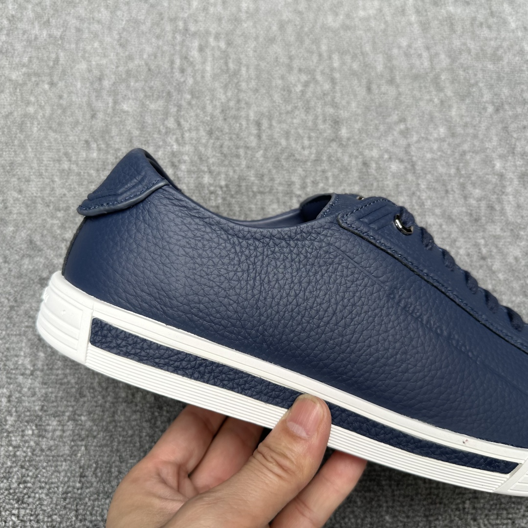 STEFANO RICCI Мужские кроссовки из кожи