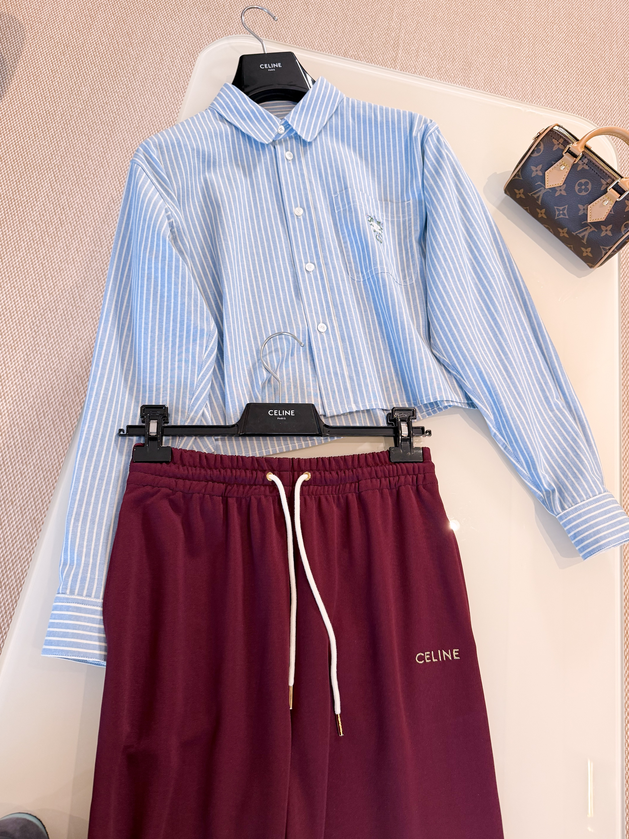 CELINE Женская рубашка из хлопка CELINE Женская рубашка из хлопка