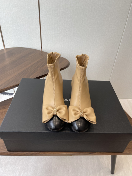 CHANEL Женские ботильоны из овчины 