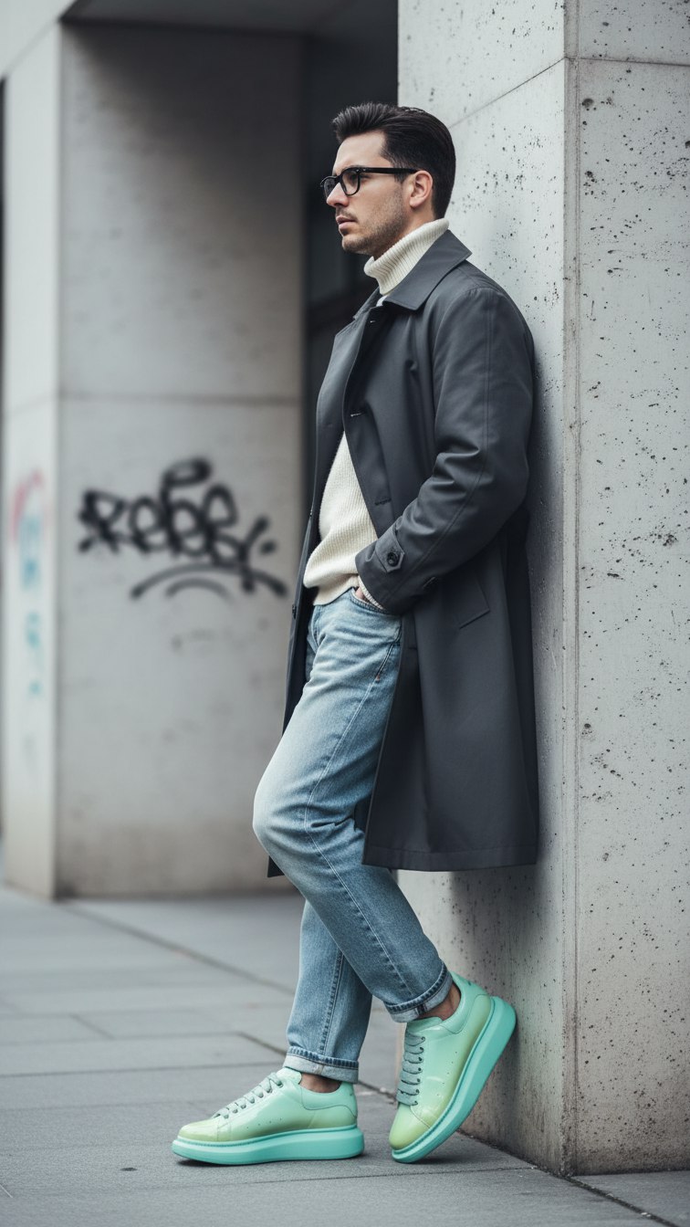 ALEXANDER MCQUEEN Мужские кроссовки ALEXANDER MCQUEEN Мужские кроссовки